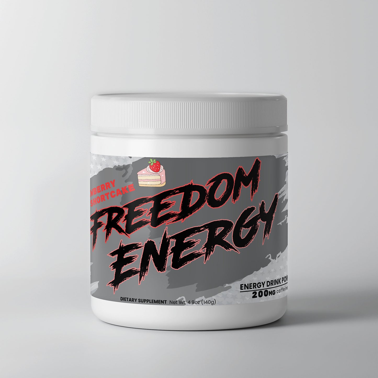 Energy Powder (Strawberry Shortcake)