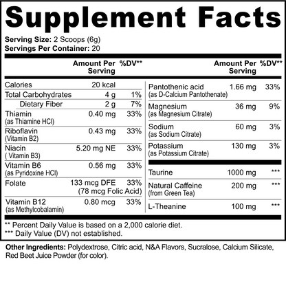 Energy Powder (Guava)